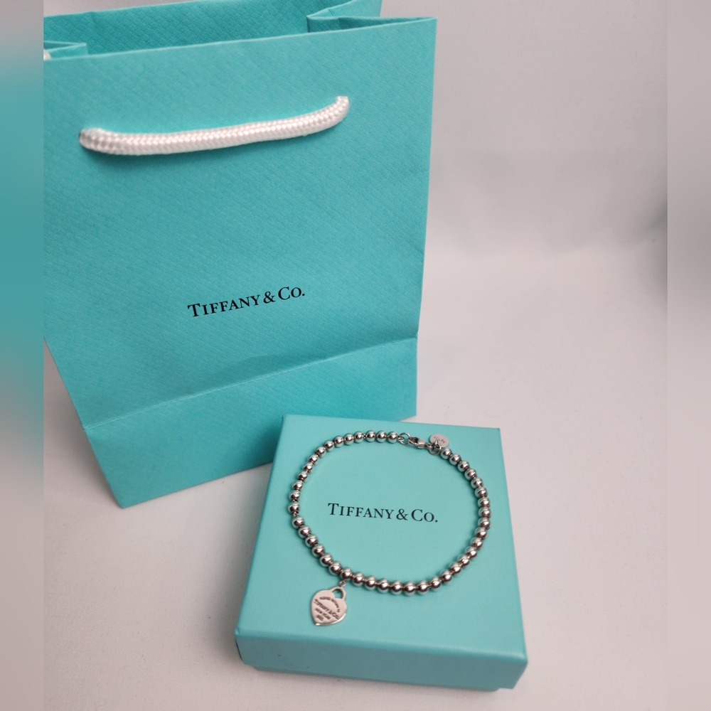 Tiffany Co Return To Tiffany Blue Heart Bracelet - Picture 14 of 14